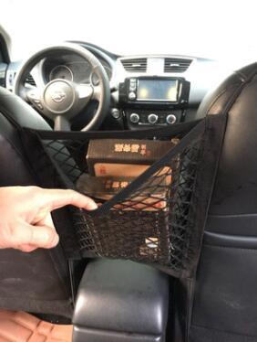 Universal Car Seat Storage And Barrier Net Organizer
