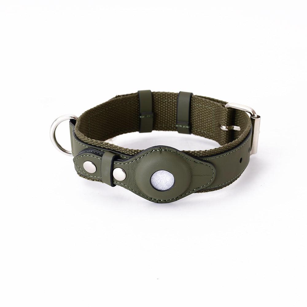 Pet Collar Tracker Cover - Stylish Leather Protection For Airtag