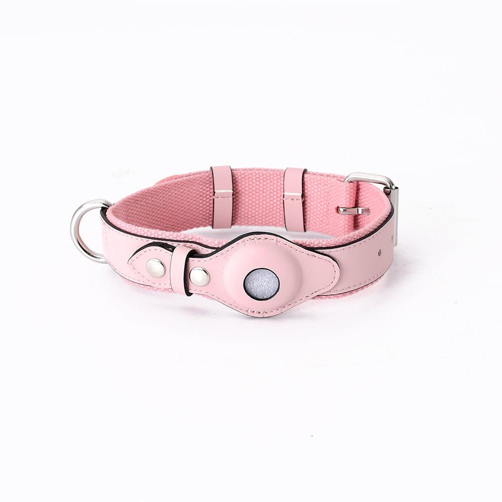 Pet Collar Tracker Cover - Stylish Leather Protection For Airtag