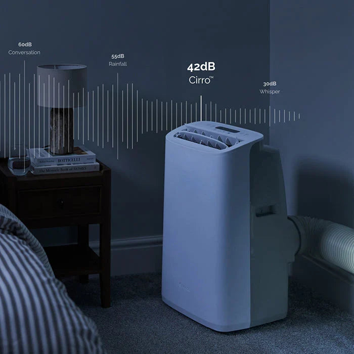 Meaco Cirro+ 14000 BTU Super Quiet Inverter Smart Portable Air Conditioner - Cooling Only