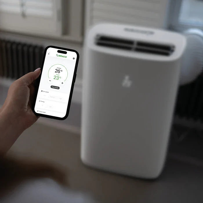 Meaco Cirro+ 14000 BTU Super Quiet Inverter Smart Portable Air Conditioner & Heater