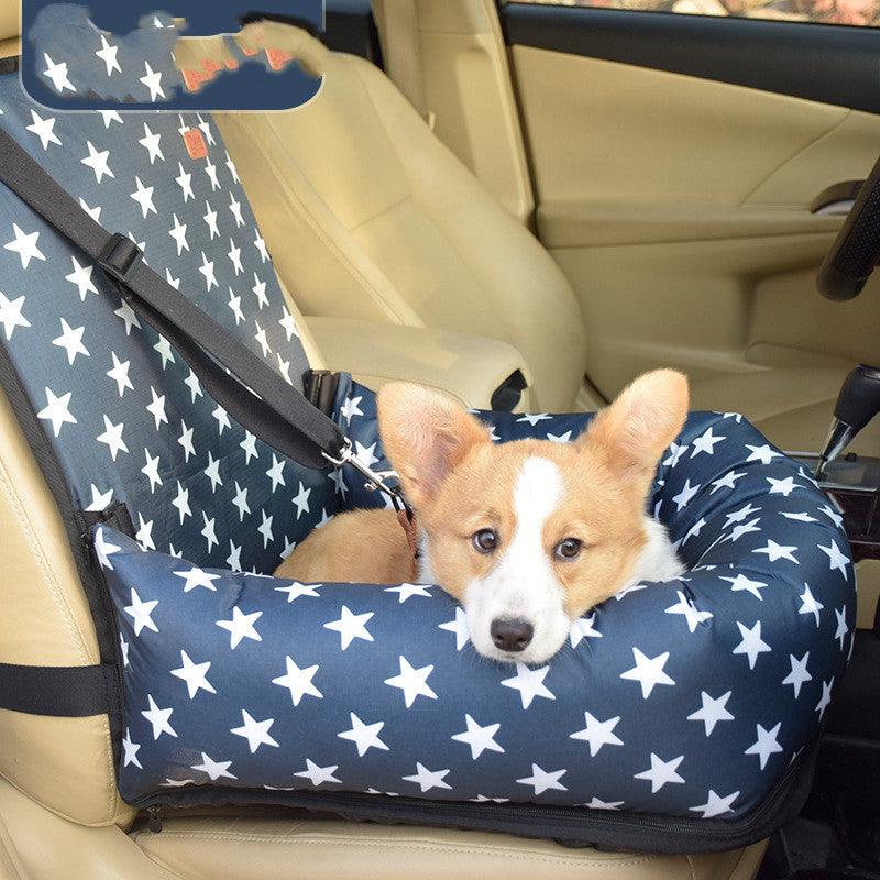 Pet Travel Car Seat - Cozy And Portable Kennel For Small And Medium-Sized Dogs