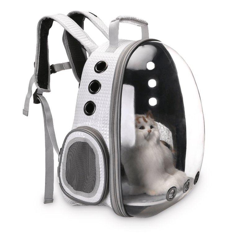 Bubble Pet Sightseeing Backpack: Portable And Stylish Carrier For Small Animals