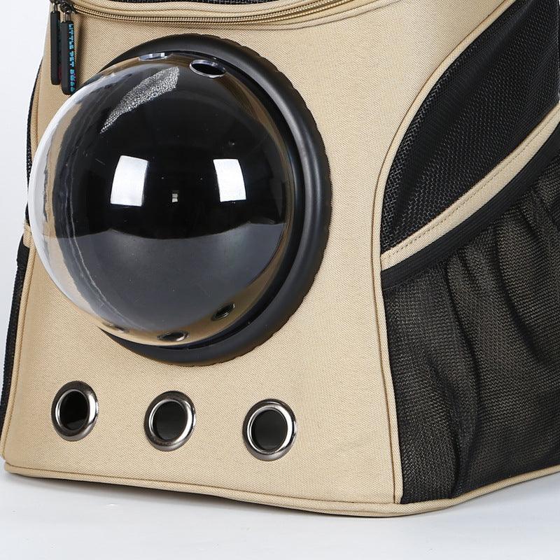 Cosmic Companion: Stylish And Practical Space Capsule Backpack For Pets